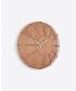 Wall Clock with Wooden Dial