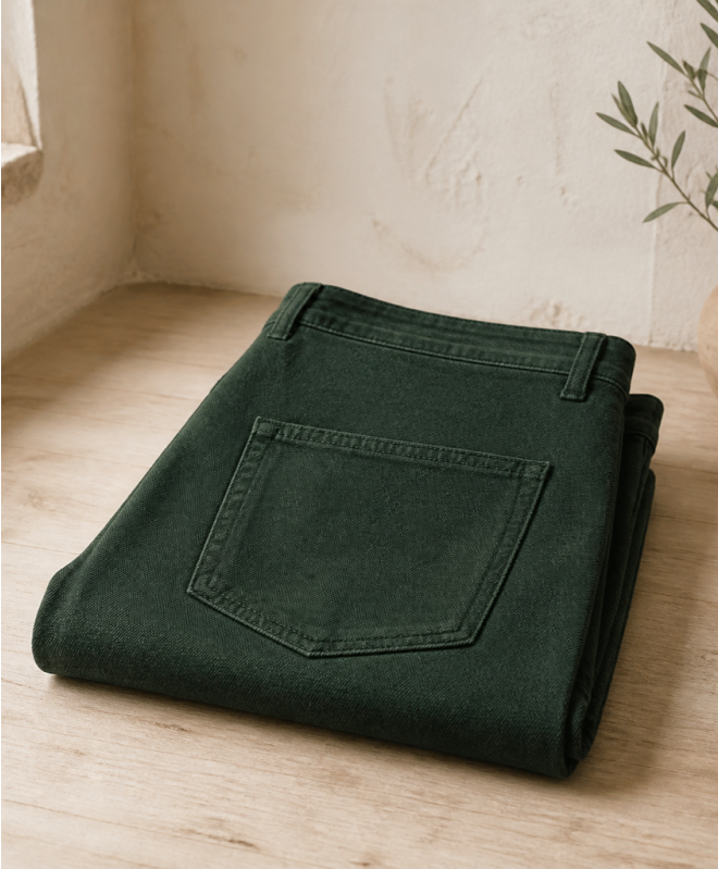 Forest Green Men’s Jeans